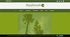 Desktop Screenshot of hazelwoodtrees.co.uk